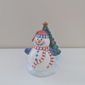 LOTUS CHRISTMAS SNOWMAN VINTAGE 1996 DECOR